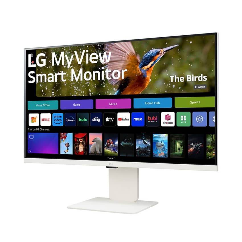 Màn hình thông minh LG MyView 32SR83U-W (31.5 inch/UHD/IPS/webOS 23) - Likenew (Full box)
