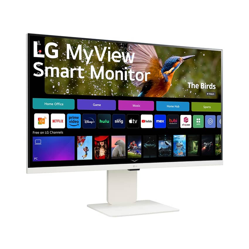 Màn hình thông minh LG MyView 32SR83U-W (31.5 inch/UHD/IPS/webOS 23) - Likenew (Full box)