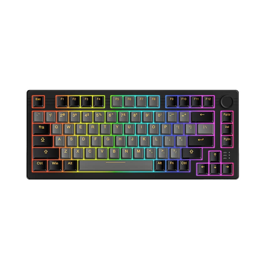 Bàn phím cơ Gaming DAREU EK75 PRO Black Golden 2