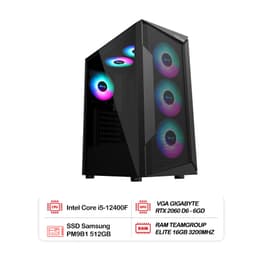 PC HACOM GAMING ALPHA 004 (I5 12400F/H610/16GB RAM/512GB SSD/RTX 2060)