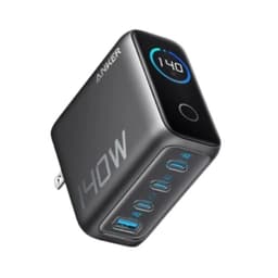 Củ sạc Anker Zolo 3C1A 140W (with USB-C Cable) Xám đen (Dark Gray) B2B_B2697