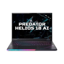 Laptop Acer Predator Helios Neo 18 AI PH18-73-93P0 (NH.QVYSV.001) (Ultra 9 275HX /4*16GB RAM/3*1TB SSD/RTX 5080 12G GDDR7/18 inch 2K+ Mini LED 240Hz/Win 11 Pro/Đen)