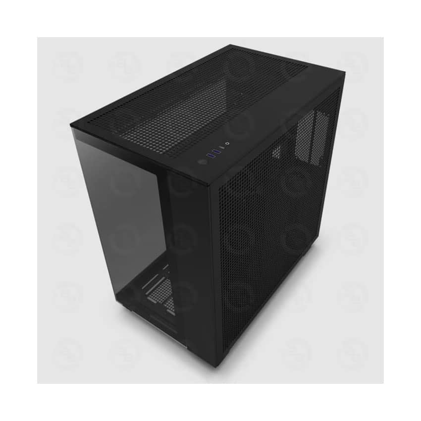 Vỏ máy tính NZXT NZXT H9 FLOW RGB (2025) ALL BLACK (ATX/Mid Tower/4 fan)