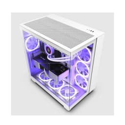 Vỏ máy tính NZXT NZXT H9 FLOW RGB (2025) ALL WHITE (ATX/Mid Tower/4 fan)