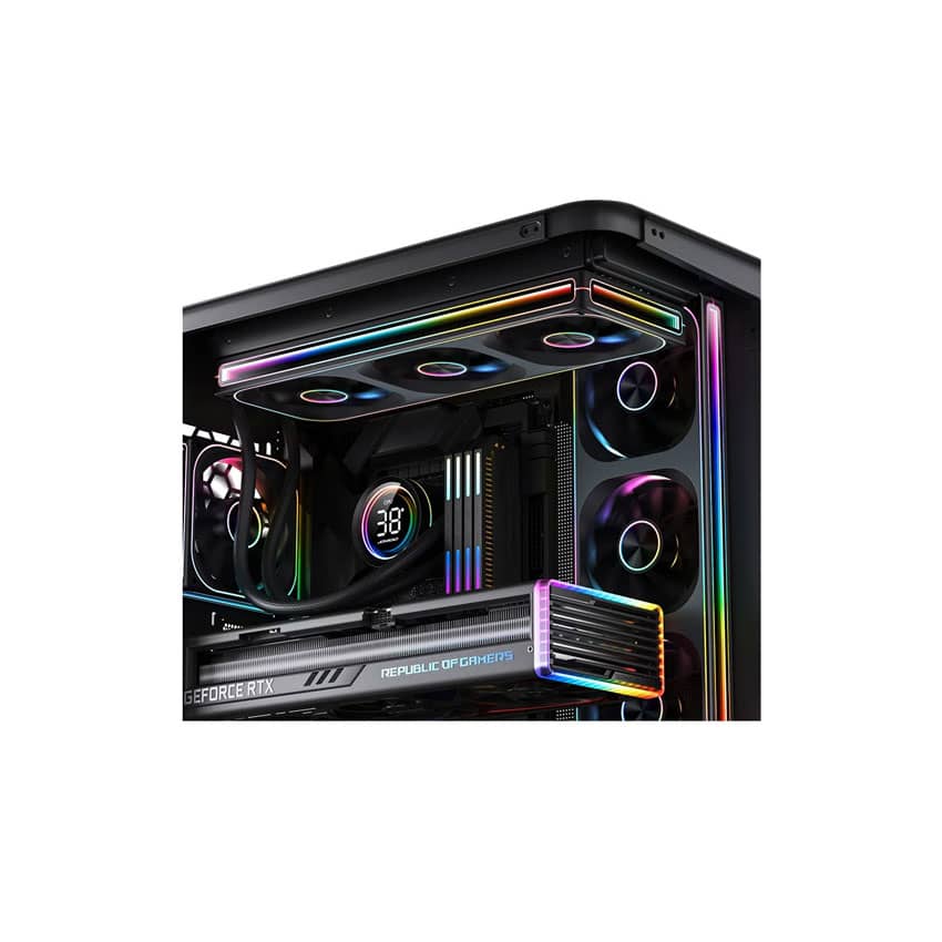 Fan Case Jonsbo ZA-360BR BLACK (cánh ngược) 2