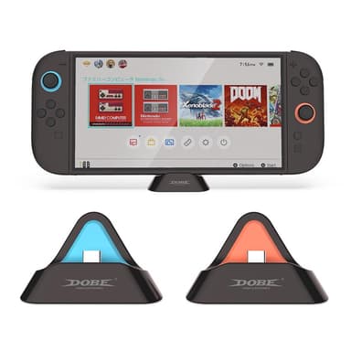Dock đỡ kèm sạc thân máy Nintendo Switch 2 Màu Đen Xanh Dobe TNS-3170