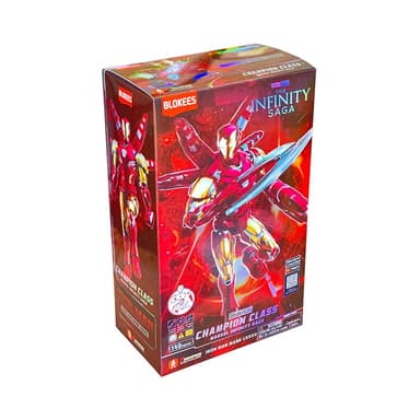 Mô hình Blokees Marvel Infinity SAGA 73920 Marvel Hero Championclass (CC01) Iron Man MK85 EX