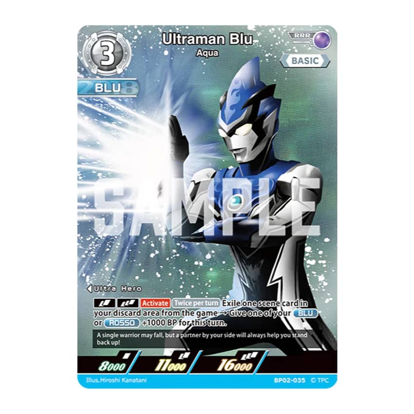 Thẻ Bài (ENG) ULTRAMAN Tsuburaya-BP02 - HACOM