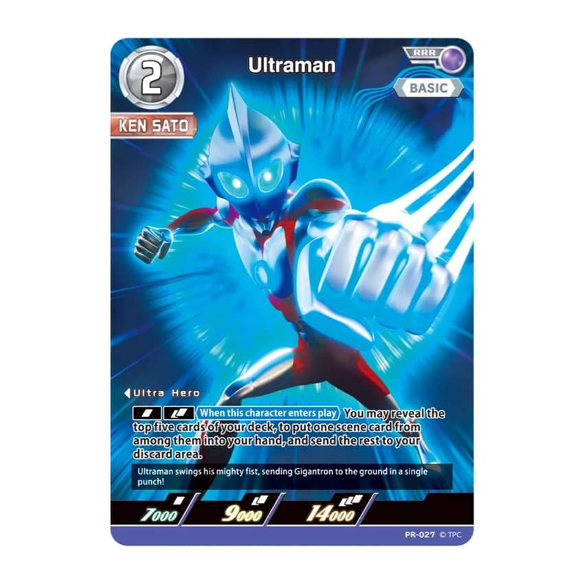 Thẻ Bài (ENG) ULTRAMAN Tsuburaya-BP02 - HACOM