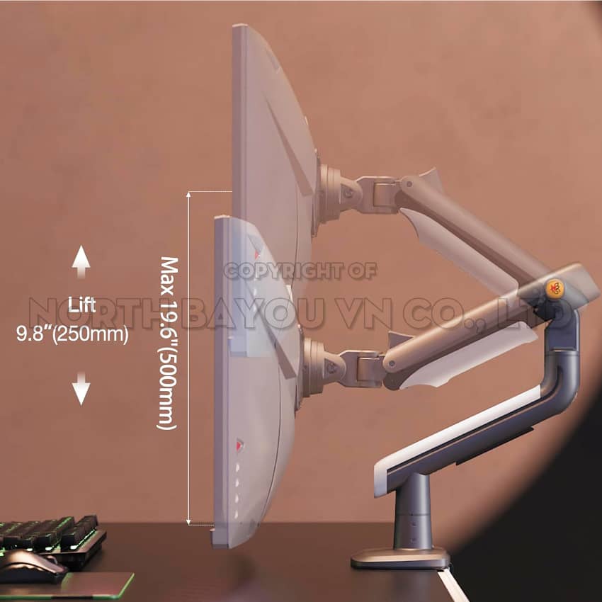 Giá treo màn hình NORTH BAYOU A5 - HACOM