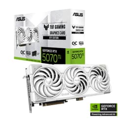 Card màn hình Asus TUF GAMING GeForce RTX 5070 Ti 16G GDDR7 WHITE OC
