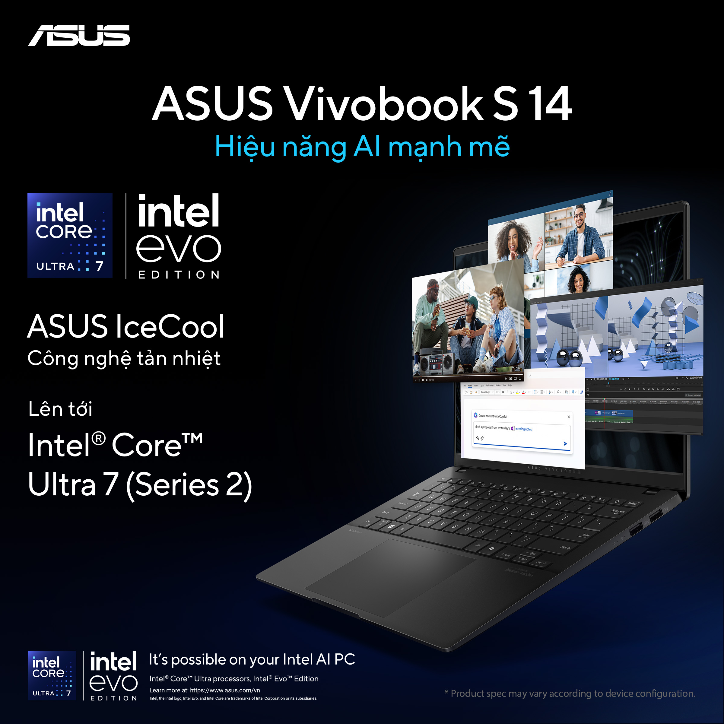 Hiệu năng Asus Vivobook S14 OLED S5406SA-PP060WS