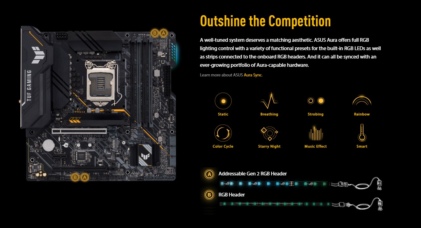 Mainboard ASUS TUF GAMING B560M-PLUS