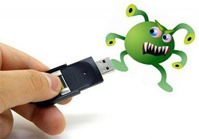 USB không format được do virus