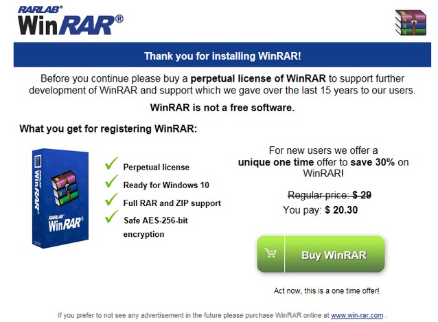 Bước 1: Hãy gỡ/xóa bỏ file cr*** , file kích hoạt lậu Winrar trên máy tính.