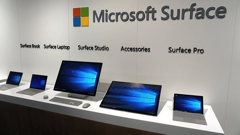 Các dòng sản phẩm Surface Laptop của Microsoft trên thị trường hiện nay