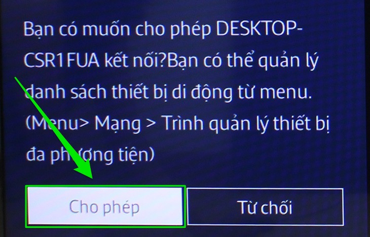 Cách kết nối máy vi tính với tivi qua DLNA bước 3.2