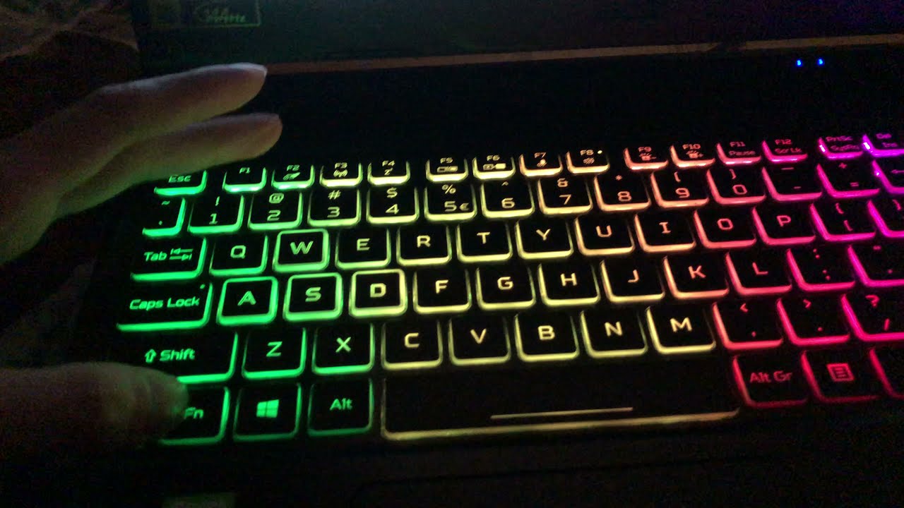 Làm thế nào để bật đèn bàn phím trên laptop Dell?