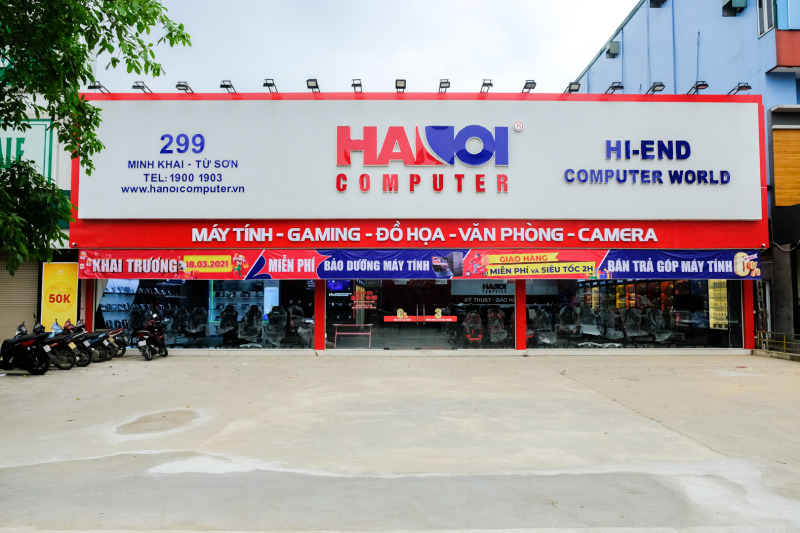 Cửa hàng máy vi tính trả góp HACOM Bắc Ninh 