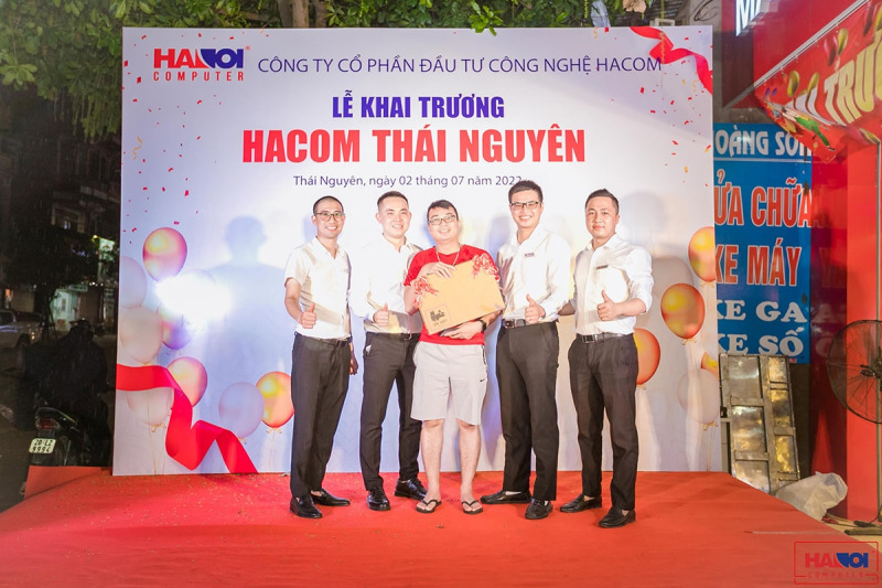 Cửa hàng máy vi tính trả góp HACOM Thái Nguyên