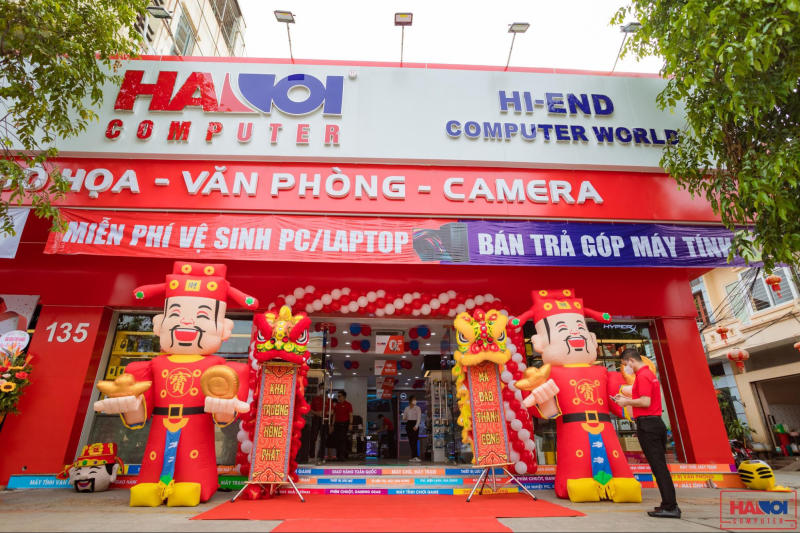 cửa hàng máy vi tính trả góp HACOM Bắc Giang
