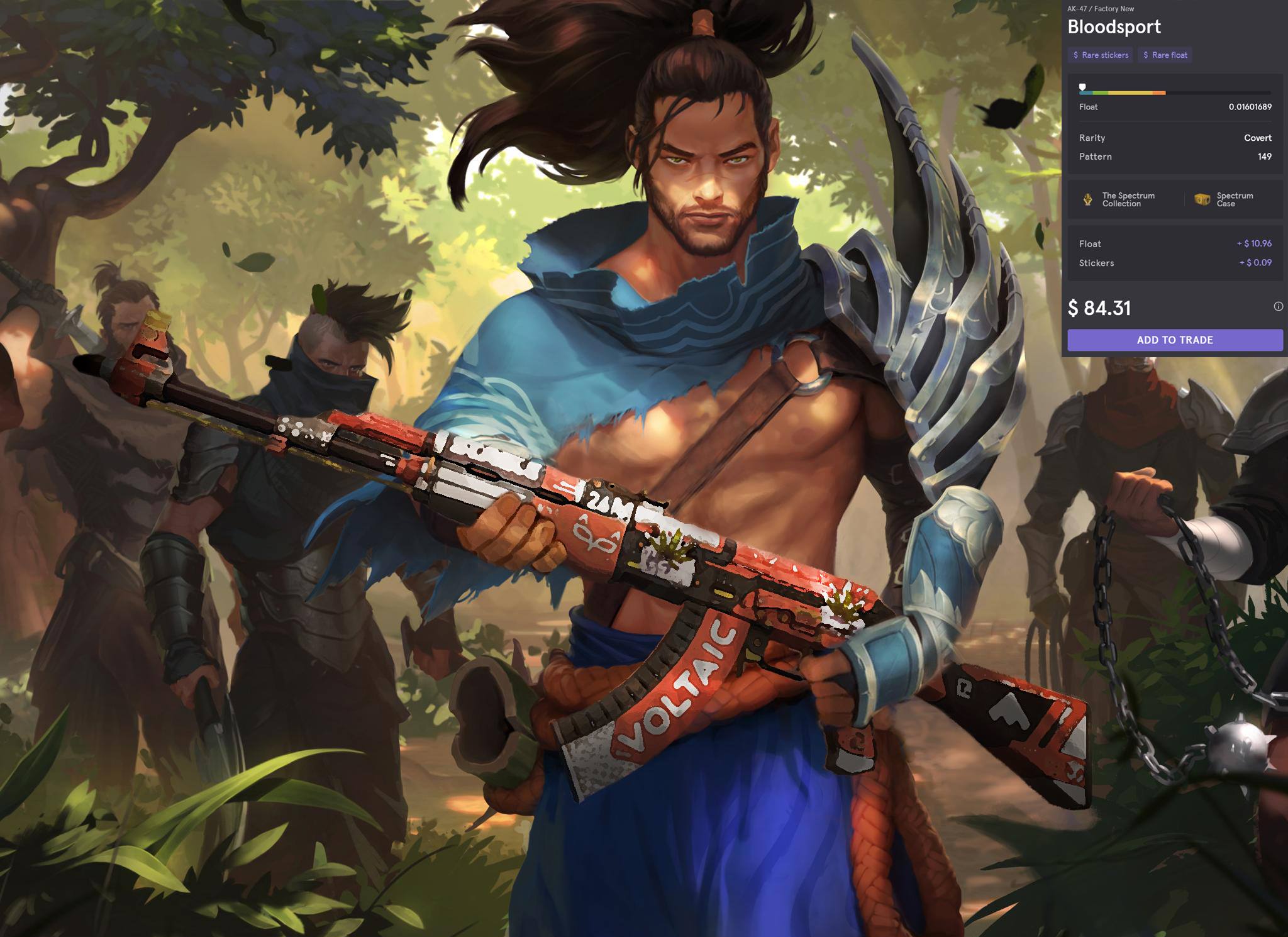 yasuo cầm súng