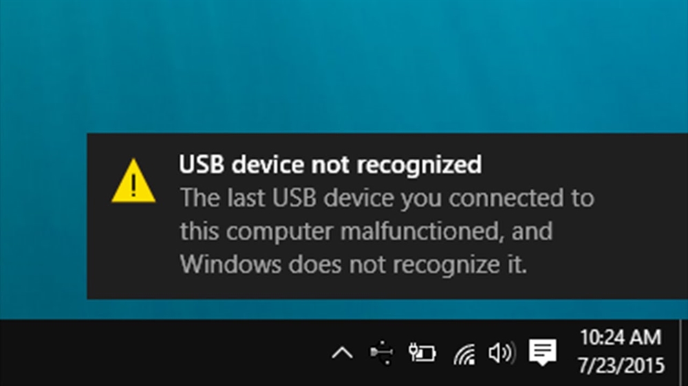 USB không hiện file win 10