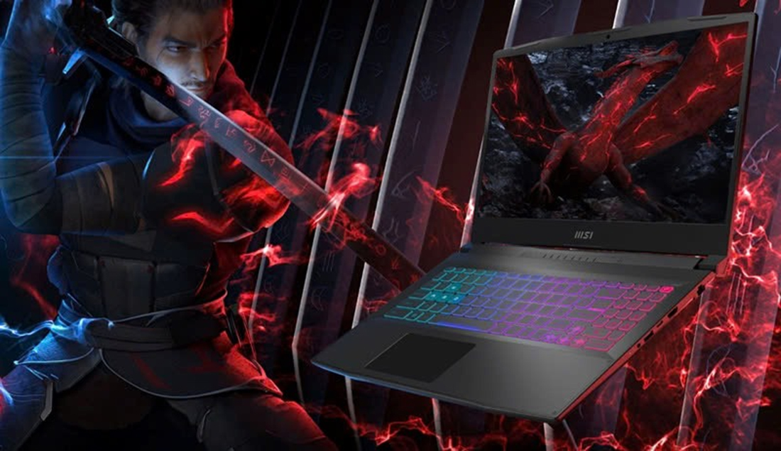Laptop MSI Katana 15 B13UDXK-2270VN (i5-13500H/8G/1TB SSD/15.6FHD@144Hz/WL/BT/3C/6G_RTX 3050/ALUp/W11SL/RGB_KB/ĐEN/2Y+Balo) 