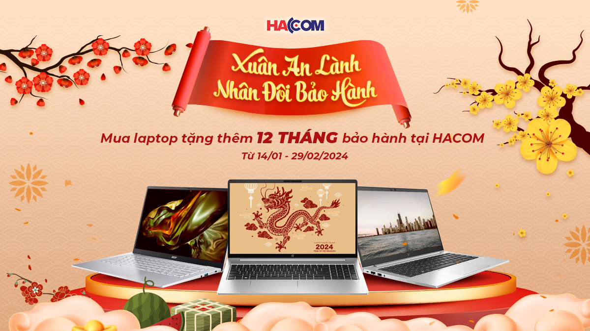Khuyến mại mua Laptop HACOM