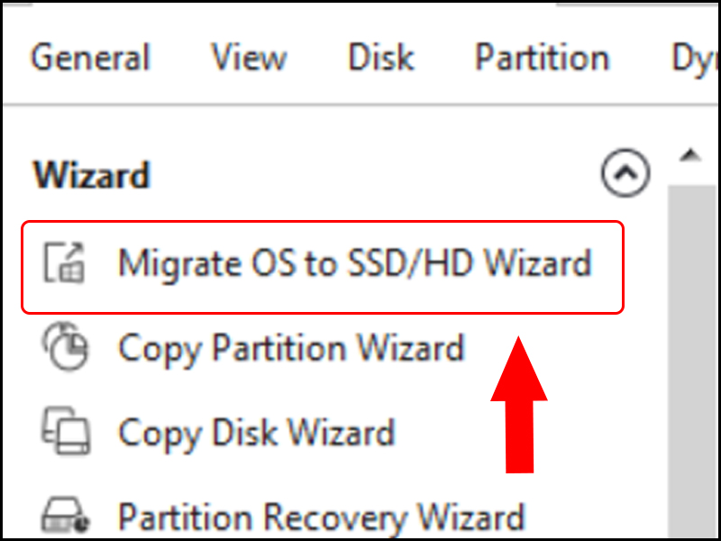 Hướng dẫn chuyển win từ HDD sang SSD