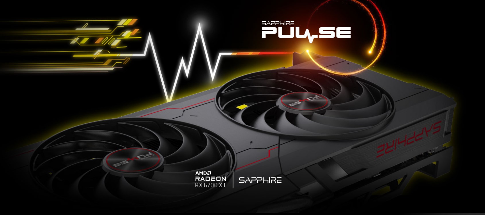 Card màn hình SAPPHIRE PULSE Radeon RX 6700 XT GAMING