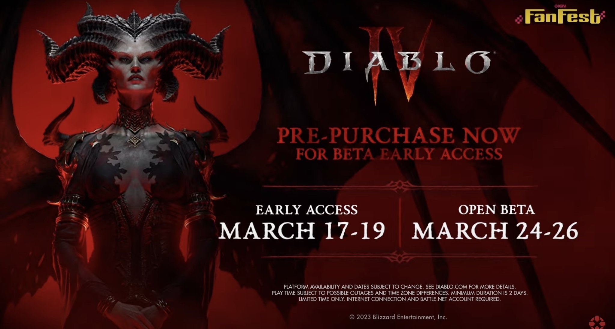 Phiên bản Beta của Diablo 4