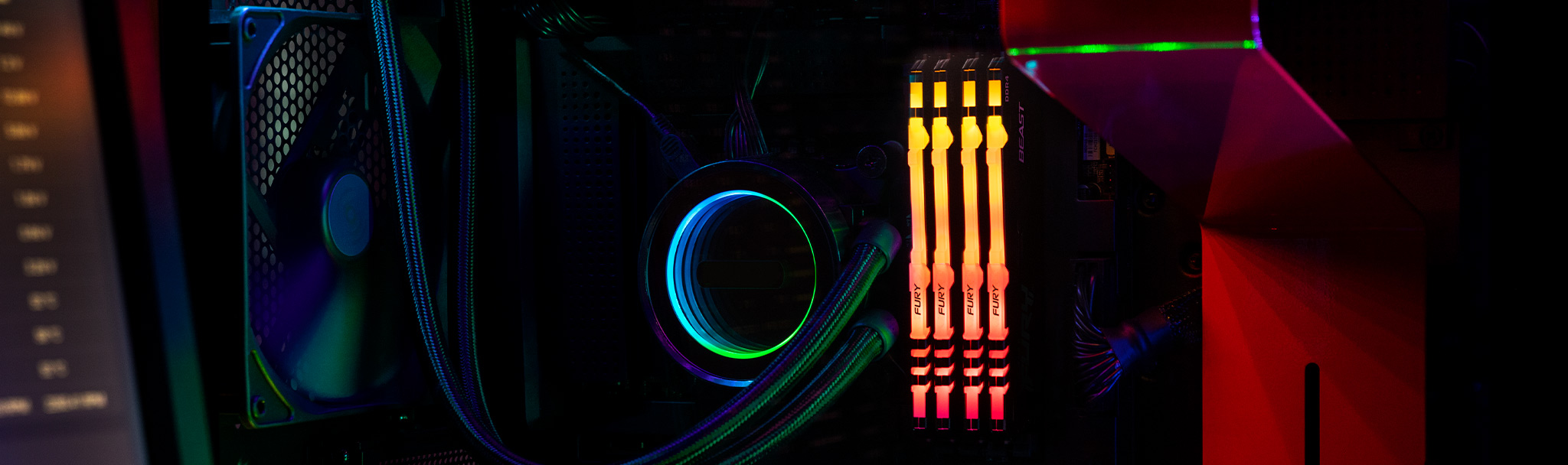 Ram Desktop Kingston Fury RGB