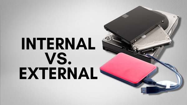HDD Internal và HDD External