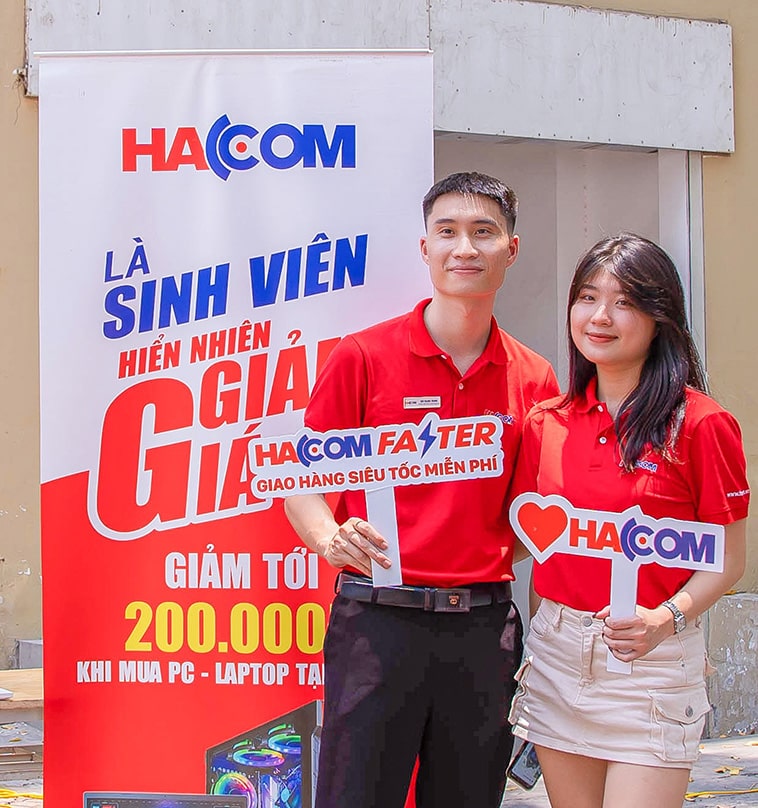 Công ty HACOM và dàn nhân viên chuyên nghiệp