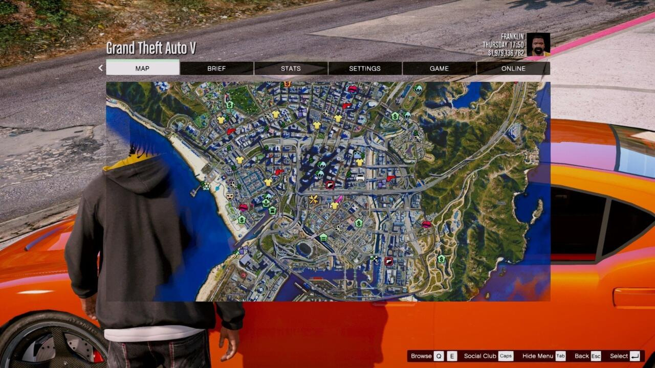 4K Satellite View Map - Khám Phá Los Santos Từ Góc Nhìn Hoàn Toàn Mới
