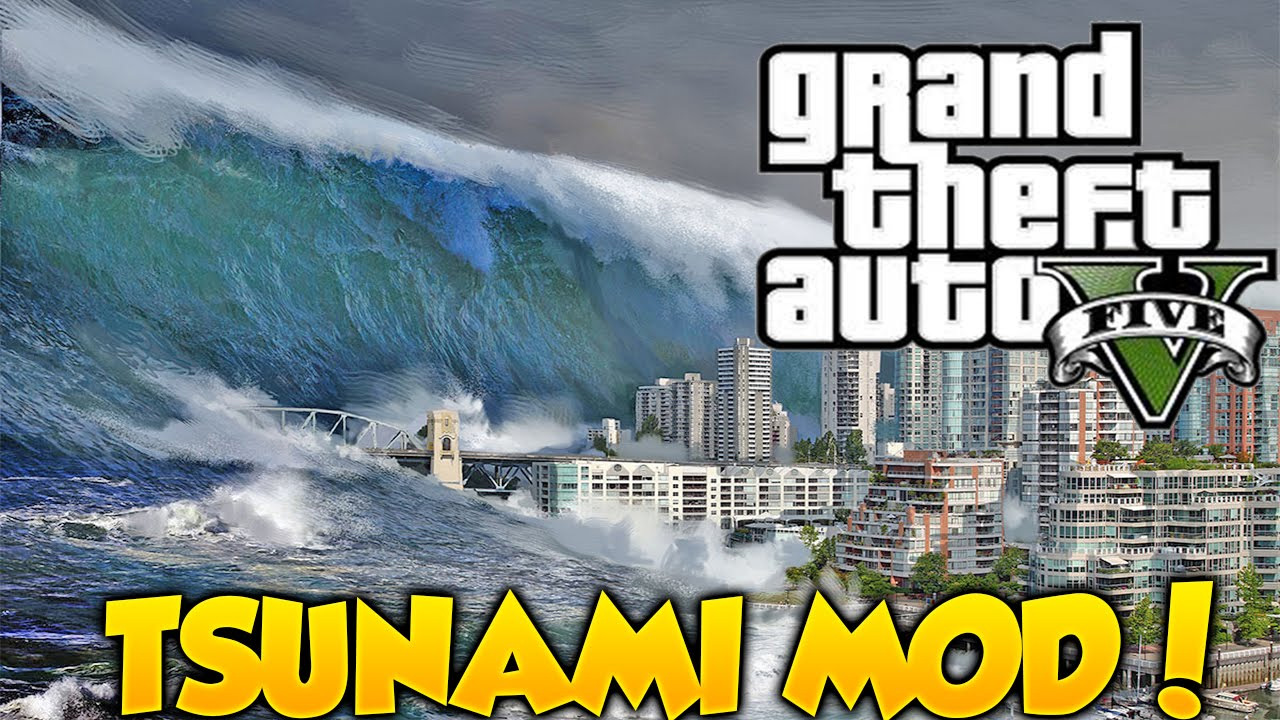 No Water + Tsunami + Atlantis - Biến Los Santos chìm trong nước