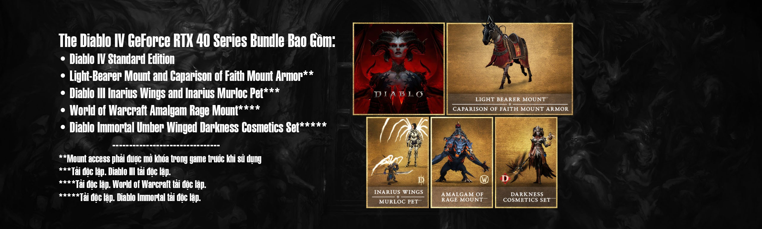 Nhận Diablo® IV khi mua GeForce RTX 40 Series