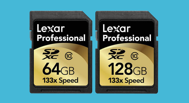 Thẻ nhớ Lexar 64GB và thẻ nhớ Lexar 128GB