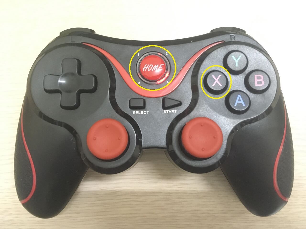 Tay cầm chơi game T3 kết nối với máy tính