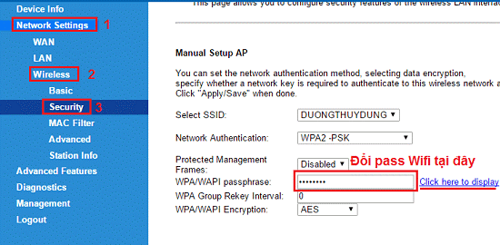 hanoicomputer- Đổi mật khẩu wifi Totolink